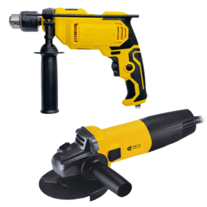 SET TALADRO DE IMPACTO + AMOLADORA ANGULAR ORYX OR-AG125