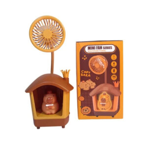 CAPIBARA 3 EN 1 LAMPARA + VENTILADOR + SACAPUNTAS