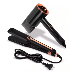 SET SECADOR + PLACHA DE PELO OM