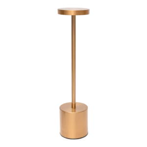 LAMPARA LED DORADA TÁCTIL USB